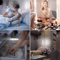 Oxyled Closet Lights Touch Light 4 Led Touch Tap Light Stickon Anywhere Push Light Cordless Touch Sensor Led Night Light S