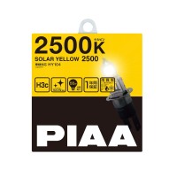 Piaa Halogen Bulb [Solar Yellow 2500K] H3C 12V55W 2 Pieces Hy104