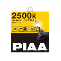 Piaa Halogen Bulb [Solar Yellow 2500K] H8 12V35W 2 Pieces Hy108