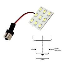 Bayonet 9 LED LightBA15S BulbThe Bayonet Series High Power LEDs include built in Buck Regulator and can be easily double side taped into energy compared to incandescentsSuper BrightUp to 50000 Hours10V30VDC 12 VAC