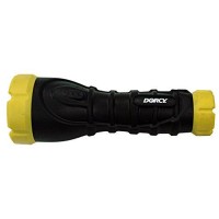 Dorcy 41-2968 170-Lumen Rubber Flashlight, Assorted Colors (3-Pack)