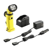 Streamlight 91627 Knucklehead Haz-Lo Rechargeable Flood Light With 120-Volt Ac/12-Volt Dc Charger, Yellow - 163 Lumens