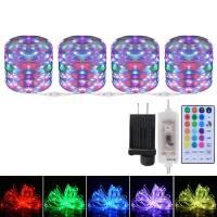 Hahome 160Ft 480 Leds Connectable Rope Lights, Color Changing Waterproof String Lights For Halloween,Christmas Decor