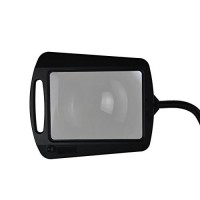 Daylight24 402039-04 Full Page 8 X 10 Inch Magnifier Led Illuminated Floor Lamp, Black