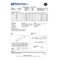 Robertson 3P20116 Eballast, Instant Start, Npf, 1 Or 2 Lamp F32T8, 120Vac, 60 Hz, Model Isu232T8120 Ba (Replaces Robertson 3P20003, Model Isu232T8120 /B)