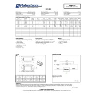 Robertson 3P10061 Cc1420 Am Fluorescent Mballast, Preheat Start, 120Vac, 60Hz, Npf; Operates The Following Lamps 1 F14T8, F15T8, F14T12, F15T12, F20T12,