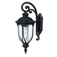 Acclaim 2212Bc Laurens Collection 1-Light Wall Mount Outdoor Light Fixture, Black Coral