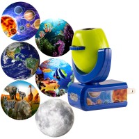 Projectables 13347 6-Image Led Tabletop Projectable Night-Light - Outdoor Fun