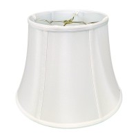 Royal Designs Modified Bell Lamp Shade, White, 10.5 X 17 X 13.5