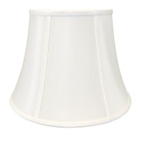 Royal Designs Modified Bell Lamp Shade, White, 10.5 X 17 X 13.5