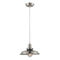 Newberry Collection 1 Light Mini Pendant In Polished Nickel