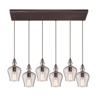 Menlow Park 30'' Wide 6-Light Multi Pendant - Oil Rubbed Bronze