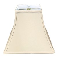 Royal Designs Square Bell Basic Lamp Shade, Beige, 8 X 16 X 12.5