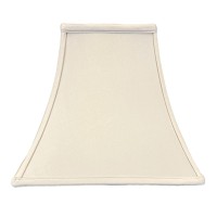 Royal Designs Square Bell Basic Lamp Shade, Beige, 8 X 16 X 12.5