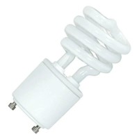 Satco S8203 13 Watt; Mini Spiral Compact Fluorescent; 2700K; 82 Cri; Bi Pin Gu24 Base; 120 Volt; 10000 Hours Rated; 800L Lumens; Warm White Color; Pack Of 6