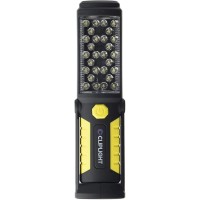 Cliplight Pivot Shockproof Led Magnetic Work Light And Flashlight Black 2 X 85 Inches 24458