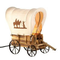 Western Wagon Table Lamp 12X625X1337