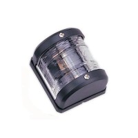 Pactrade Marine Boat Pontoon Led Navigation Light Black Abs Plastic Housing Boats Up To 12M Waterproof Ip:66 Surface Mount 2Nm (Red Port)