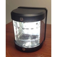 Pactrade Marine Boat Pontoon Led Navigation Light Black Abs Plastic Housing Boats Up To 12M Waterproof Ip:66 Surface Mount 2Nm (Stern)