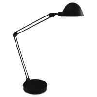 Ledu Flex-Reach Domed Led Desk Lamp, Black (L9142Bk)