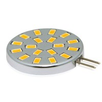 Have you ever complained about you high heat under cabinet uses halogen bulb Now our upgrade G4 light bulb may be your final answer Our disc type G4 light bulb adopted with 18 pcs 5730 super brightness SMD LEDs at 2800k color temperature Its lumen is 270l