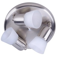 Canarm Icw5351 Ceiling/Wall Omni 3 Light, Chrome