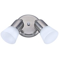 Canarm Icw5251 Ceiling/Wall Omni 2 Light, Chrome