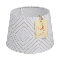 Lolli Living Grey Maze Lamp Shade