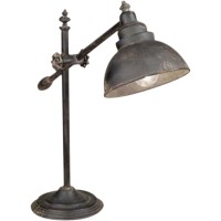 Vintage Adjustable Swing-Arm Task Lamp (1)