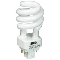 Eiko Sp13/27-4P Model Compact Fluorescent Light Bulb (2-Pack), 13 Watts, G24Q-1 Base, T-4 Bulb, 3.74