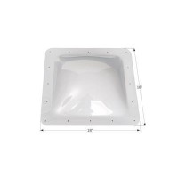 A new skylight can breathe new life into any RV by providing an updated look that is both smart and attractive Infuse your living space with the beauty and warmth of natural light These skylights are in clear smoke and translucent white The outer dimensio