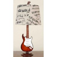 Creative Motion Guitar Desk Lamp, 24.5-Inch