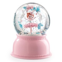 Djeco Ballerina Snowglobe Night Light