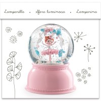 Djeco Ballerina Snowglobe Night Light