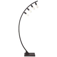 Franklin Iron Works Arcos Rustic Industrial Vintage Arched Floor Lamp Led Dimmable 71