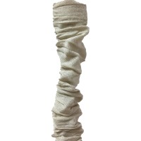 Royal Designs, Inc. Cc-1-Lb Beige Cord & Chain Cover 4' Linen Fabric Touch Fastener, Linen Beige