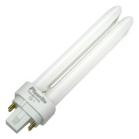 Plusrite 4030 - Pl18W/2U/4P/827 Double Tube 4 Pin Base Compact Fluorescent Light Bulb