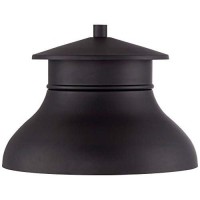 Danbury Modern Industrial Outdoor Wall Sconce Fixture Led Painted Black Dark Sky 7 1/2