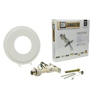 The Can Converter R1 Recessed Can Light Conversion Kit, Includes Beveled, Decorative Medallion, Fully Compatible With 4