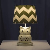 Lolli Living Green Zig-Zag Lamp Shade