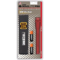 Maglite Red Mini Mag Led Pro Flashligh - Sp2P03H