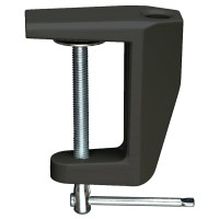 Luxo 60001Bk A-Edge Mount Bracket For Horizontal Surface Mounting, Black