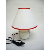 12H Ceramic Baseball Sport Table Lamp - 604Bb