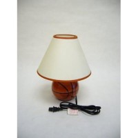 Sh Lighting Ceramic Sports Themed Table Desk Lamp - 12 Tall Great For Kids Rooms (Basketball)