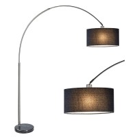 81H Black Single Arch With Marble Base Floor Lamp (1Pcctn) (2754620)(D0102H5S6C2)