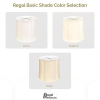 Royal Designs Inc Basic Drum Lamp Shade White 13 X 14 X 14 Bs71914Wh