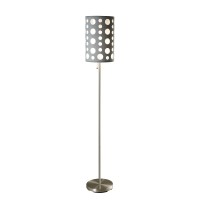 62H Greywhite Retro Floor Lamp(D0102H5Iq8T)