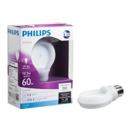 Philips 433235 10.5W Slimstyle A19 Daylight Led Light Bulb, Dimmable