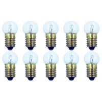 Cec Industries #432 Bulbs, 18 V, 4.5 W, E10 Base, G-4.5 Shape (Box Of 10)