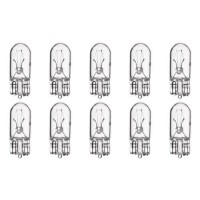 Cec Industries #194Ll Long Life Bulbs, 14 V, 3.78 W, W2.1X9.5D Base, T-3.25 Shape (Box Of 10)